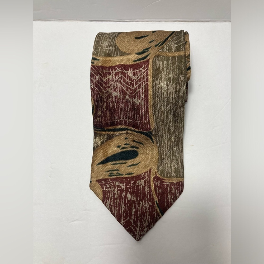 BACHRACH made in Italy 100% silk tie neck tie